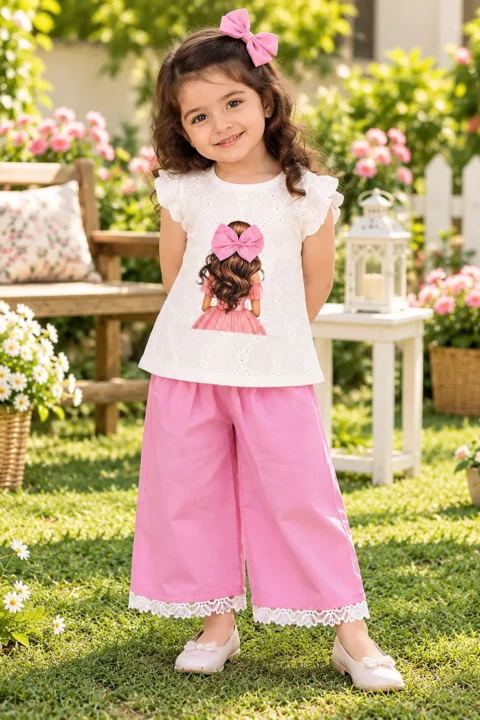 Girls Shirt with Shorts